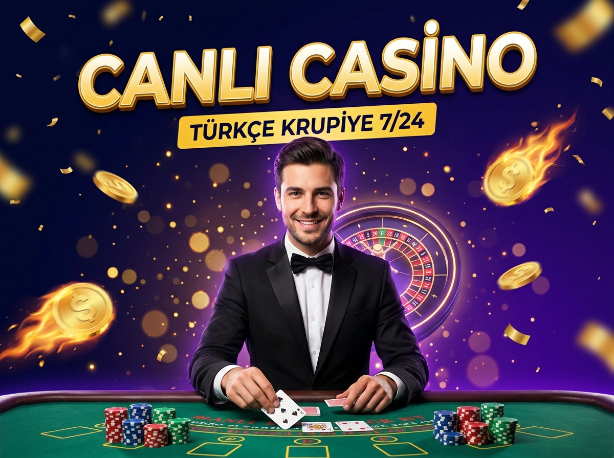 Canlı casino krupiye masası oyuncu profili